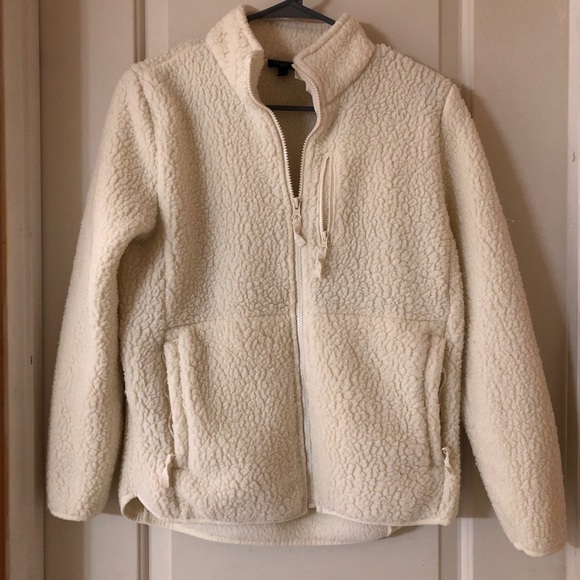 Talbots Sherpa Fleece Jacket 